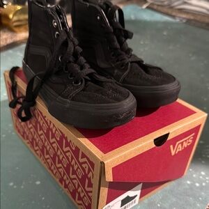Vans Black High-Top Sneakers kids toddler 11